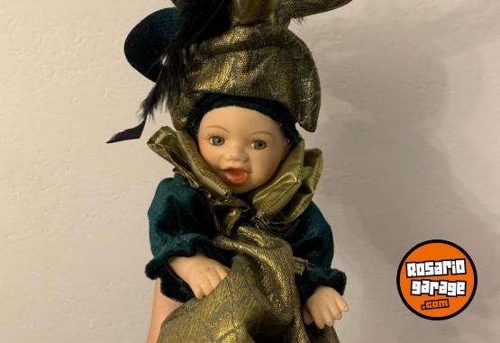Otros - Muñeca de porcelana antigua de Venecia - En Venta