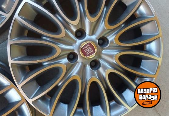Accesorios para Autos - Llantas Fiat Punto Sporting R16 Aleación Diamantada - En Venta