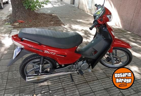Motos - Motomel Blitz 110 full 2024 Nafta 3800Km - En Venta
