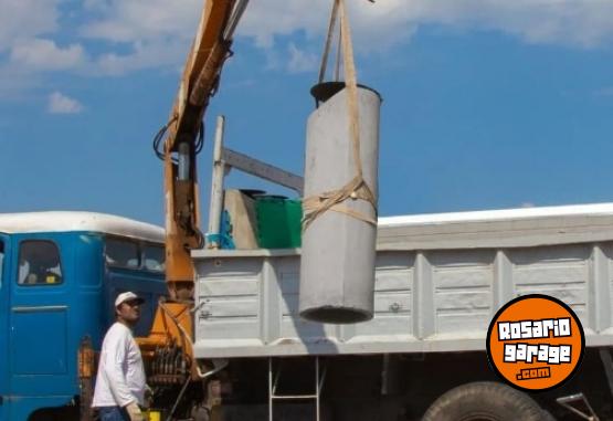 Camiones y Grúas - CAMION MERCEDES 1114 CON HIDROGRUA Y VOLCADOR - En Venta