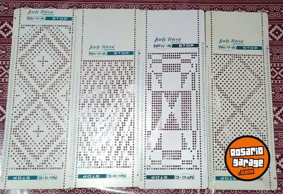 Otros - Tarjetas Lady Tricot  para m�quina de tejer - En Venta