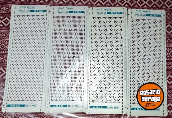Otros - Tarjetas Lady Tricot  para m�quina de tejer - En Venta