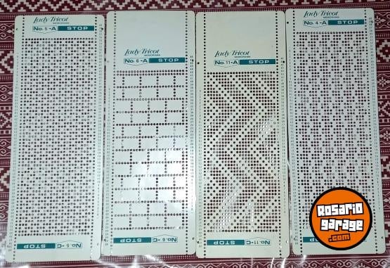 Otros - Tarjetas Lady Tricot  para m�quina de tejer - En Venta