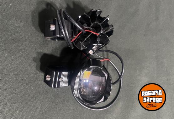 Accesorios para Motos - Reflectores aluminio dos colores sin uso - En Venta