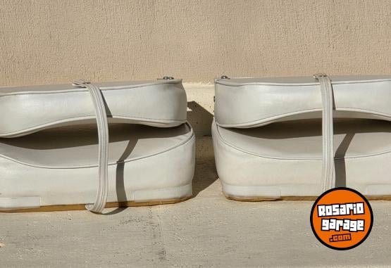 Otros (Náutica) - SILLA NAUTICA BLANCA CON RESPALDO PLEGABLE - En Venta