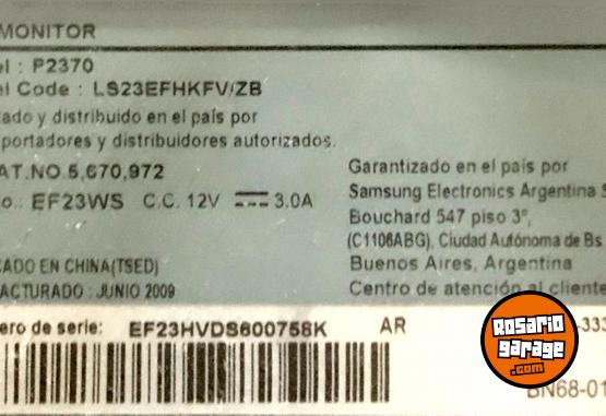 Electrónica - Monitor Samsung 27 pulgadas - En Venta