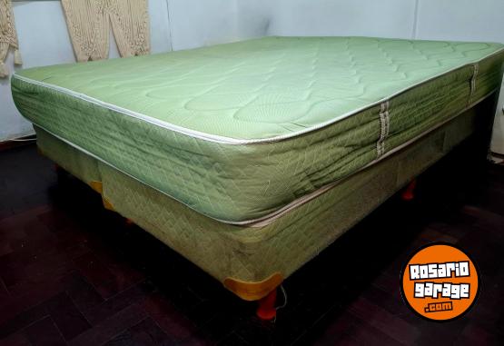 Hogar - SOMMIER QUEEN 2,00 X 1,60 MT, EXCELENTE ESTADO - En Venta