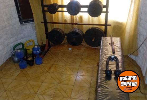 Deportes - Discos, mancuernas y portadiscos - En Venta