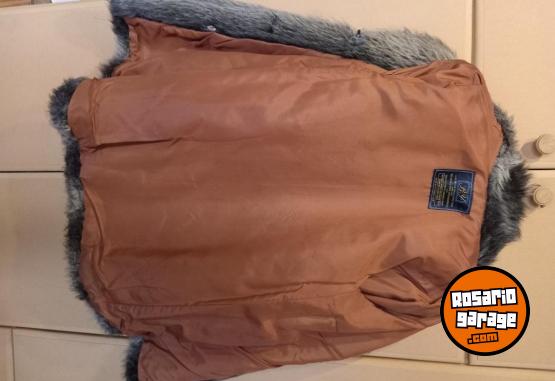 Indumentaria - Tapado de Piel Sintética Vintage - Impecable - En Venta