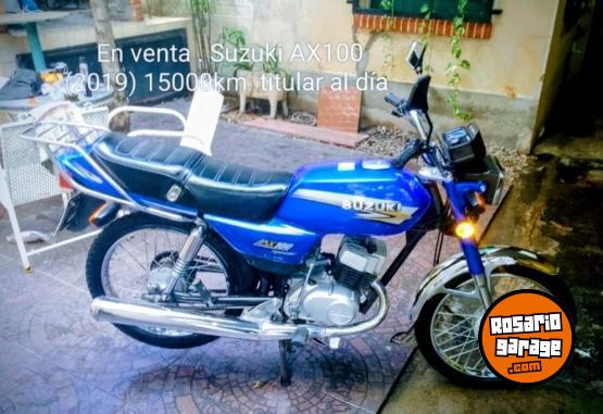 Motos - Suzuki AX 100 2019 Nafta 15000Km - En Venta