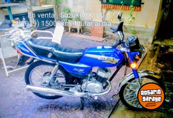 Motos - Suzuki AX 100 2019 Nafta 15000Km - En Venta