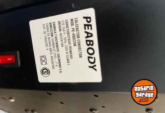Hogar - Combo 2 Estufas eléctricas vitroconvector peabody - En Venta