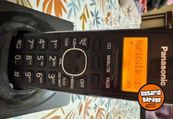 Telefonía - Teléfono Panasonic Kx-tg1711 Inalámbrico Negro Lcd - En Venta