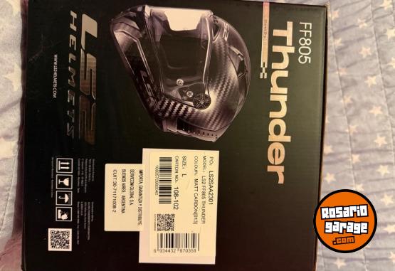 Accesorios para Motos - Casco LS2 Thunder ff805 carbono nuevo - En Venta