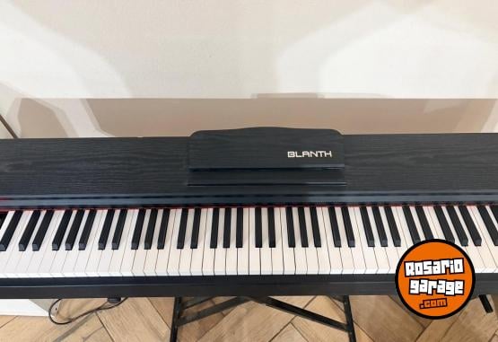 Instrumentos Musicales - Piano Digital 88 Teclas Sensitivas Blanth Bl180 con soporte - En Venta