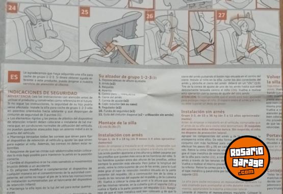 Artículos para bebé - Butaca - Sillita para auto - En Venta