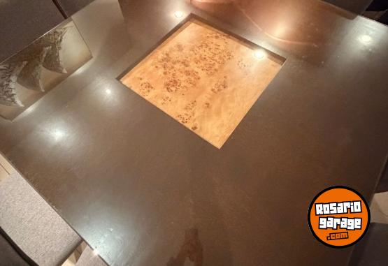 Hogar - Juego mesa y 8 sillas madera impecable - En Venta