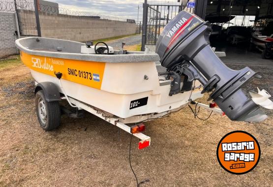 Embarcaciones - Islero 520 Aramendi Yamaha 40 hp 2t arranque eléctrico, consola, eco, trailer u$s6.500 nautistore - En Venta