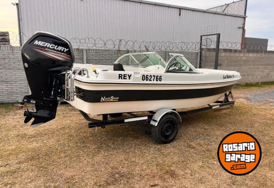 Embarcaciones - Robinson mantra 2013 Mercury 90 4t 2019 260 hs trailer rutero., eco sonda escalera, lona u$s11500 nautistore 📞3416250392 - En Venta