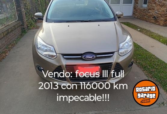 Autos - Ford Focus lll 1.6L N M/T S 2013 Nafta 116000Km - En Venta