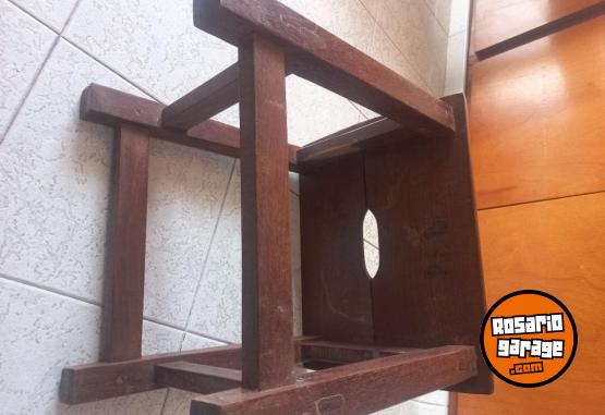 Hogar - Banquetas bajas de algarrobo - En Venta