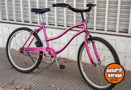 Deportes - SPORT MOTO: BICICLETA PLAYERA MARCA: NAROL. MODELO: BEACH CRUISER. RODADO: 24. SEMINUEVA UNICA. - En Venta