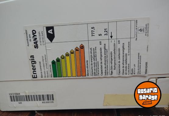 Hogar - Aire Acondicionado Sanyo 4300 frigorias - En Venta