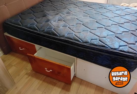 Hogar - Cama con cajones - En Venta