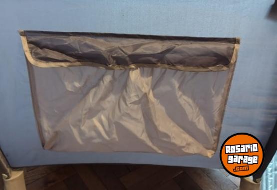 Artículos para bebé - Practicuna Carestino Viena Beige con bolso y Colchón + Protector cuna - En Venta