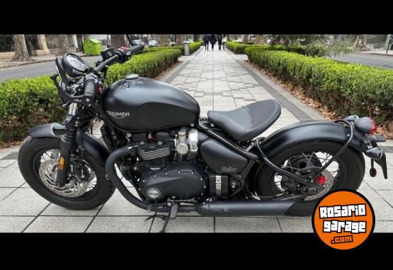 Motos - Triumph Boneville bobber 2018 Nafta 7830Km - En Venta