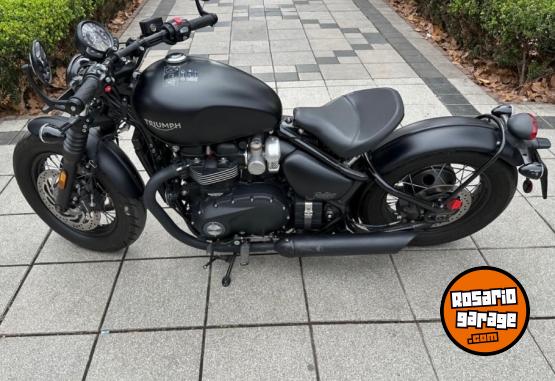 Motos - Triumph Boneville bobber 2018 Nafta 7830Km - En Venta