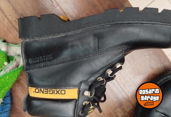 Indumentaria - borcegos cuero oxigeno a estrenar 45 - En Venta