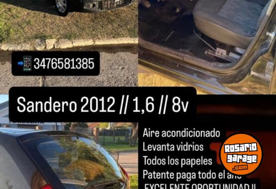 Autos - Renault Sandero 2012 Nafta 142999Km - En Venta