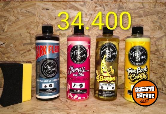 Accesorios para Autos - Kit de lavado toxic shine - En Venta