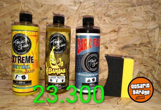 Accesorios para Autos - Kit de lavado toxic shine - En Venta