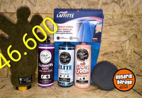 Accesorios para Autos - Kit de lavado toxic shine - En Venta