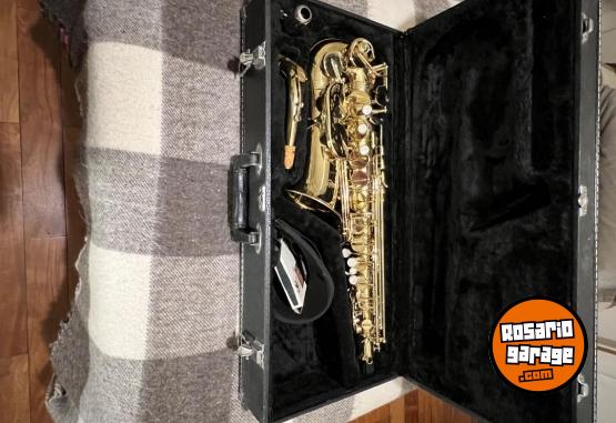 Instrumentos Musicales - Vendo Saxofón Alto Alpine Deluxe Americano como Nuevo - En Venta