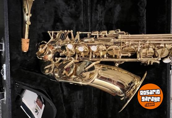 Instrumentos Musicales - Vendo Saxofón Alto Alpine Deluxe Americano como Nuevo - En Venta