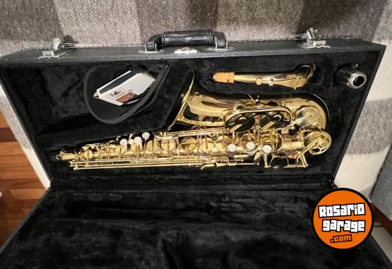 Instrumentos Musicales - Vendo Saxofón Alto Alpine Deluxe Americano como Nuevo - En Venta