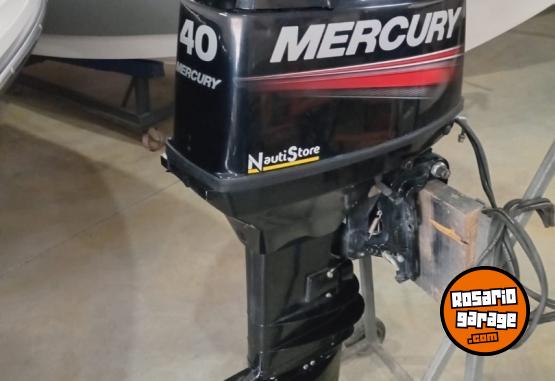 Otros (Náutica) - Mercury 40 hp 3cil 2022 arranque eléctrico y comandos 20 hs nautistore - En Venta