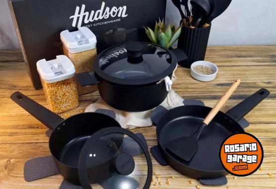 Hogar - L�quido a mitad de precio!! Juego de Olla, Cacerola, Sart�n Hudson DE ALTA GAMA, - En Venta