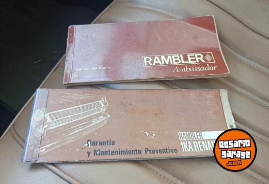 Clásicos - RAMBLER AMBASSADOR 380 - En Venta