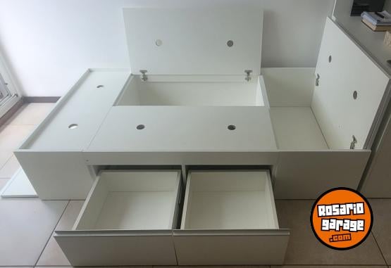 Hogar - Cama box funcional con guardado - En Venta