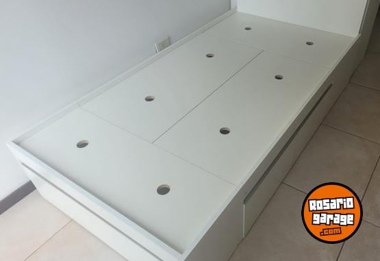 Hogar - Cama box funcional con guardado - En Venta