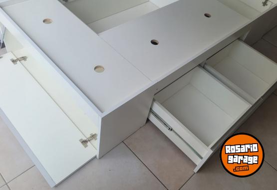 Hogar - Cama box funcional con guardado - En Venta