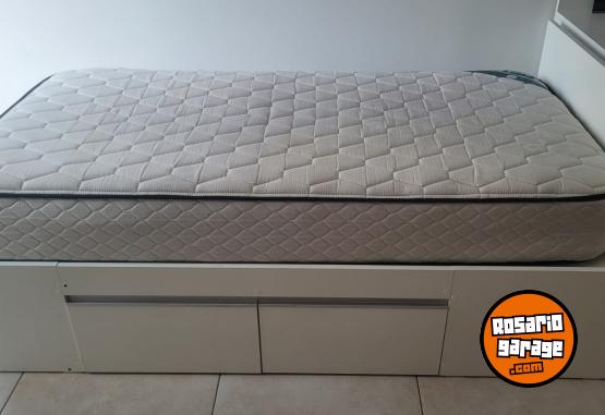 Hogar - Cama box funcional con guardado - En Venta
