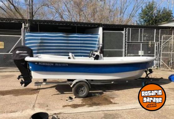 Embarcaciones - Lancha tracker consola central con motor Mercury 60HP 4T - En Venta