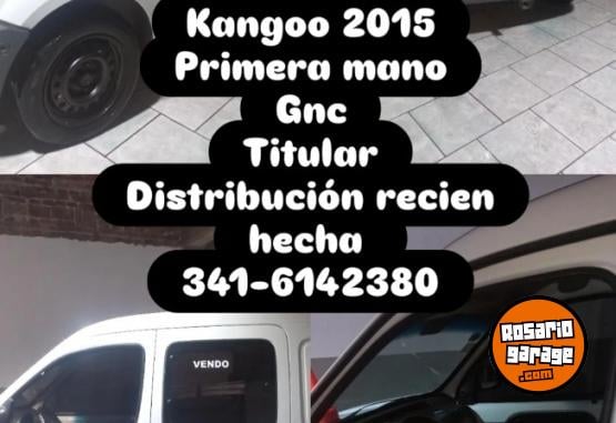 Utilitarios - Renault Kangoo 2015 GNC 190000Km - En Venta