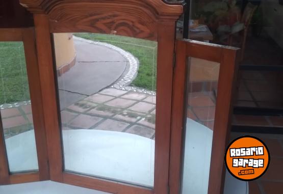 Hogar - Espejo antiguo de tres cuerpos. - En Venta