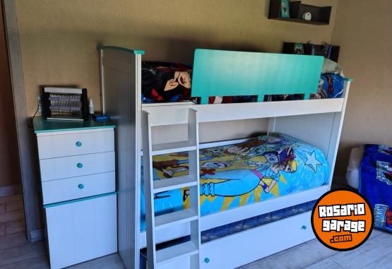 Hogar - Cama cucheta y marinera MDF impecable - En Venta